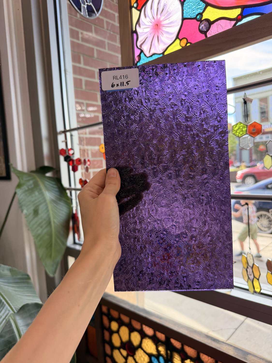 Transparent Purple  Florentine Wissmach (311V)