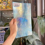 Blue White Iridescent Wissmach Sheet Glass – RL418