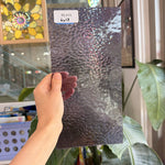 Transparent Light Purple English Muffle Wissmach Sheet Glass