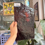 Merlot Pink Red Transparent Textured Sheet Glass