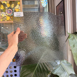 Gray Transparent Rough Rolled Oceanside Fusible 96 COE Sheet Glass – RL438