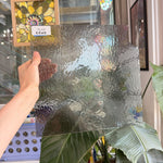 Gray Transparent Rough Rolled Oceanside Fusible 96 COE Sheet Glass – RL439
