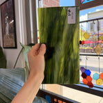 Dark and Lime Green Opal Kokomo Sheet Glass – RL442