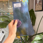 Transparent Neolavender Purple Bullseye Fusible 90 COE Sheet Glass