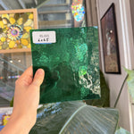 Green Textured Transparent Hammered Choicce Sheet Glass – RL465
