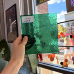 Green Textured Transparent Hammered Choicce Sheet Glass – RL465