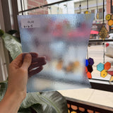 Light Blue Transparent Bullseye Fusible 90 COE Sheet Glass
