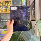 Purple Transparent Hammered Textured Sheet Glass – RL470