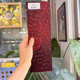 Red Transparent Florentine Wissmach Sheet Glass – RL473