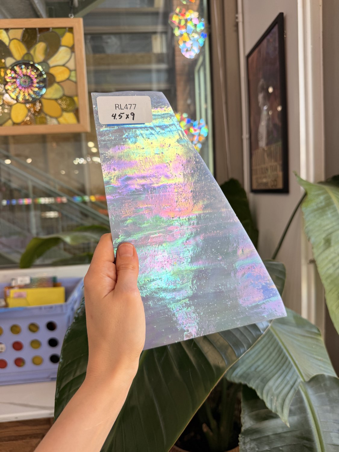 Purple Opal Iridescent Choice Sheet Glass – RL477