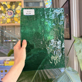 Green Textured Transparent Hammered Choicce Sheet Glass – RL481