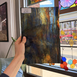 Multicolor Mixed Amber Blue Sheet Glass – RL482