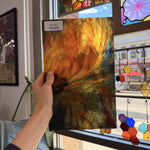 Multicolor Mixed Amber Blue Sheet Glass – RL483