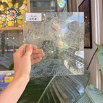Clear Textured Glue Chip Frost Sheet Glass – RL487