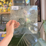Clear Textured Glue Chip Frost Sheet Glass – RL487