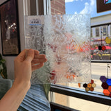 Clear Textured Glue Chip Frost Sheet Glass – RL487