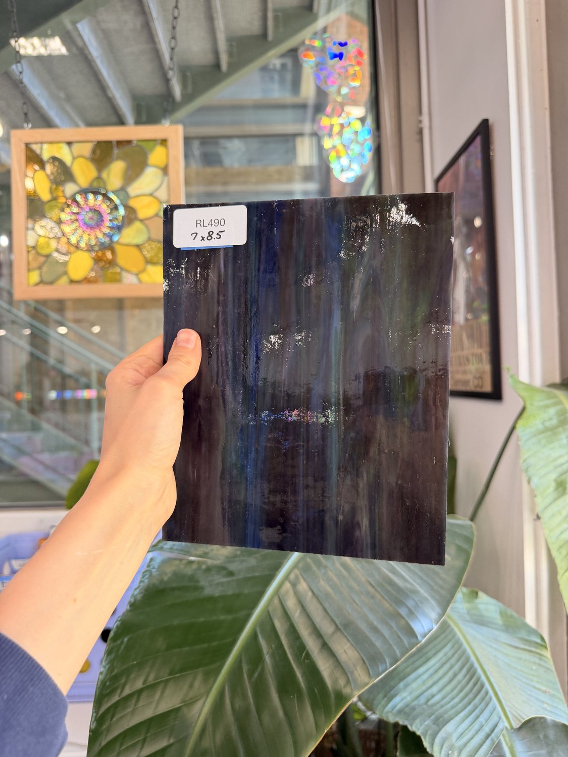 Rainbow Multicolor Transparent Kokomo Sheet Glass – RL490