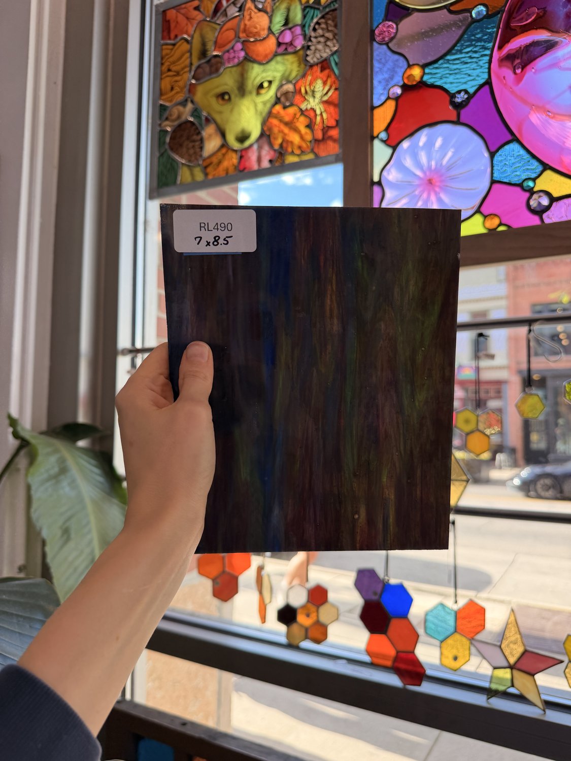 Rainbow Multicolor Transparent Kokomo Sheet Glass – RL490
