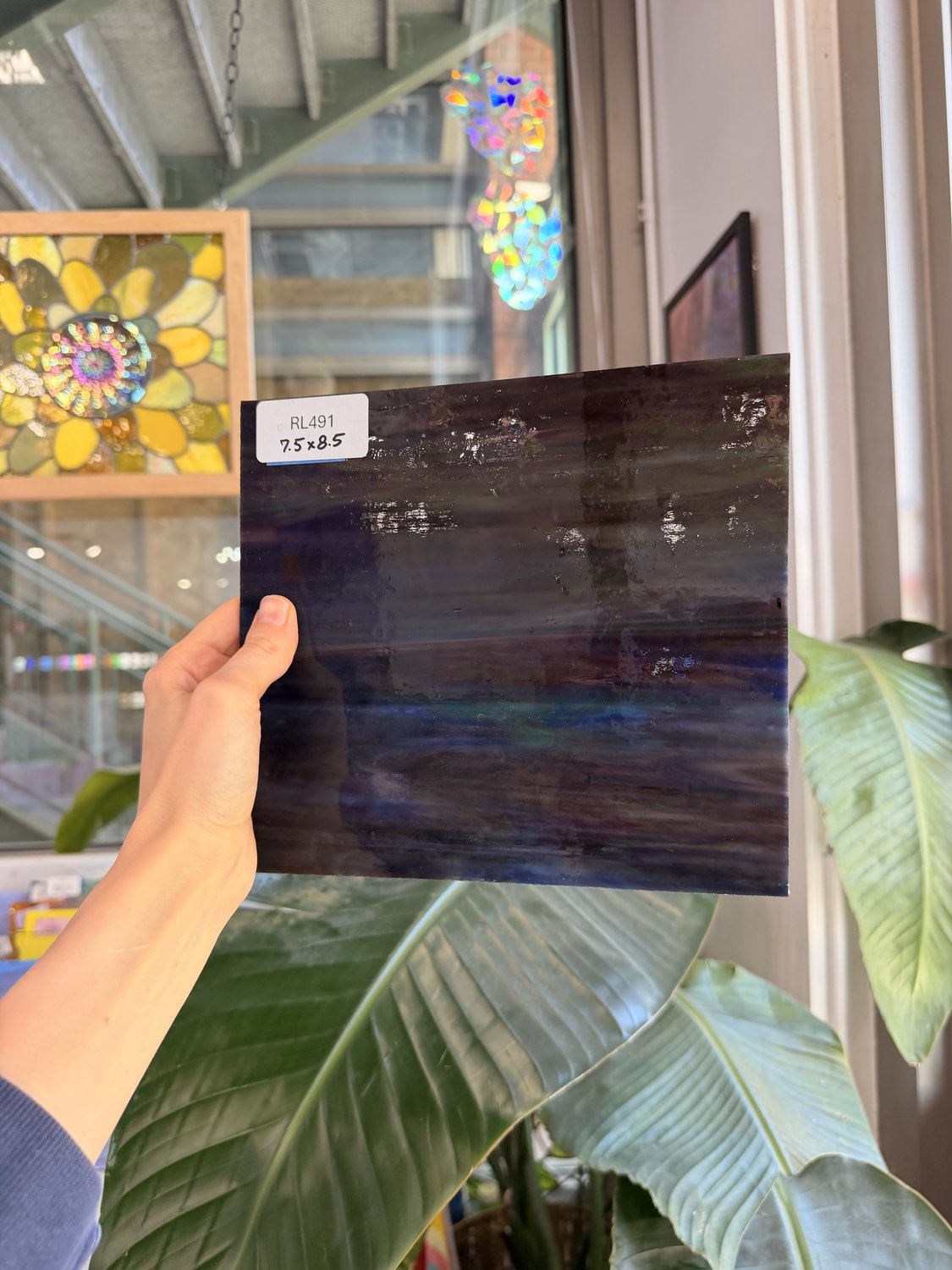 Rainbow Multicolor Transparent Kokomo Sheet Glass – RL491