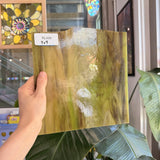 Dark Brown Amber Wispy Kokomo Sheet Glass – RL499