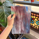 Purple White Wispy Opal Kokomo Sheet Glass