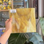 Dark Amber and Cream Mottled Sheet Glass – RL500