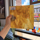 Dark Amber and Cream Mottled Sheet Glass – RL500