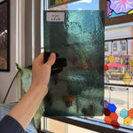 Teal Textured Transparent Kokomo Sheet Glass – RL507