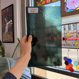 Teal Textured Transparent Kokomo Sheet Glass – RL508