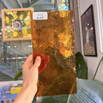 Amber Transaprent Hammered Choice Sheet Glass