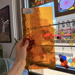 Amber Transaprent Hammered Choice Sheet Glass