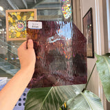 Vintage Dark Puple Pink Transparent Spectrum Waterglass Sheet Glass