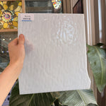 White Textured Opal Sheet Glass