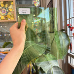Vintage Light Green Mouthblown GNA Sheet Glass