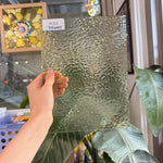 Pale Amber English Muffle Sheet Glass