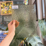 Pale Amber English Muffle Sheet Glass