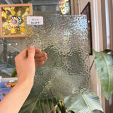 Clear Gray Transparent Textured English Muffled Sheet Glass