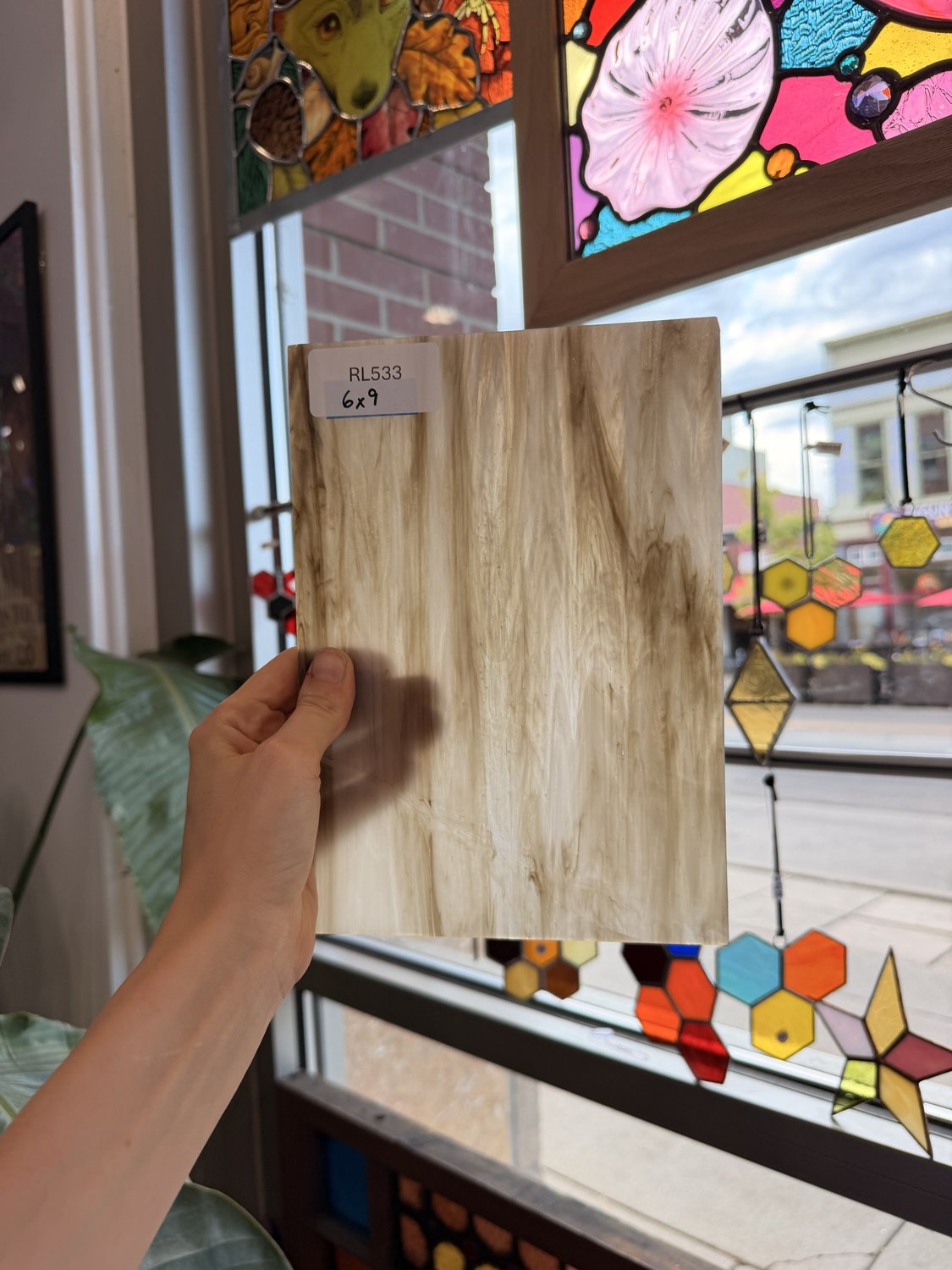 Mixed Brown Kokomo Sheet Glass – RL533