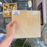 Tan Cream Mottled Chicago Art Glass Sheet Glass