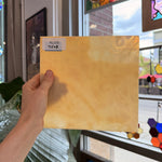 Tan Cream Mottled Chicago Art Glass Sheet Glass