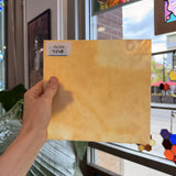 Tan Cream Mottled Chicago Art Glass Sheet Glass