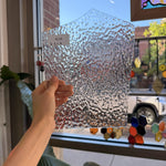 Clear Hammered Sheet Glass