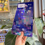 Dark Blue Transparent Wissmach Fusible 96 COE Sheet Glass