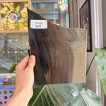 Vintage Brown Mixed Uroboros Sheet Glass