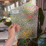 Clear Hammered Sheet Glass