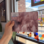 White Purple Mixed Wispy Opal Kokomo Sheet Glass – RL577