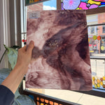 White Purple Mixed Wispy Opal Kokomo Sheet Glass – RL582