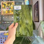 Dark and Lime Green Opal Kokomo Sheet Glass – RL598