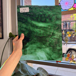 Dark Green Moody Youghiogheny Sheet Glass