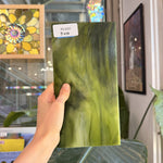 Dark and Lime Green Opal Kokomo Sheet Glass – RL600